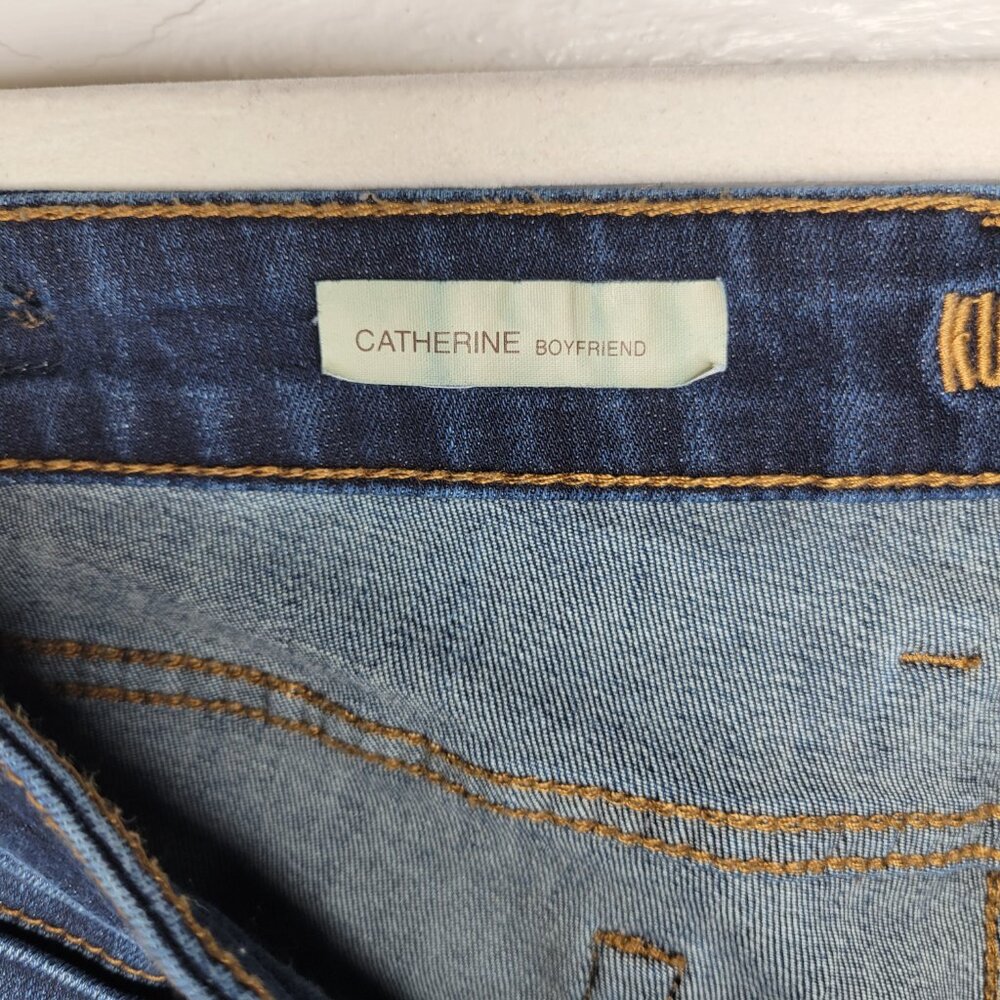 Kut From The Kloth Women's Size 10 Jeans Catherine Boyfriend Raw Hem - Picture 7 of 7